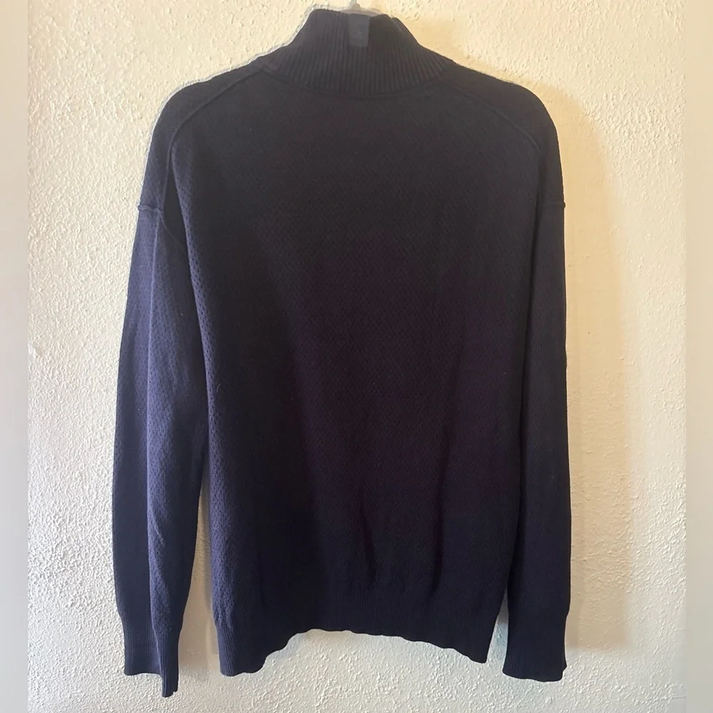 Tommy John Sweater Jogger Lounge Henley Preppy Navy Size XL - Picture 2 of 5